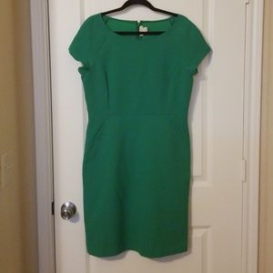 J. Crew Emerald Green Suite Dress